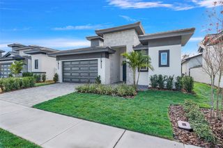 New construction Single-Family house 3016 Kensington Ave, Davenport, FL 33837 plan Courtyard 3 Bedroom - image