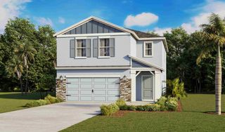 New construction Single-Family house 2371 Bender Dr, Zephyrhills, FL 33541 plan Elston II Modern - image