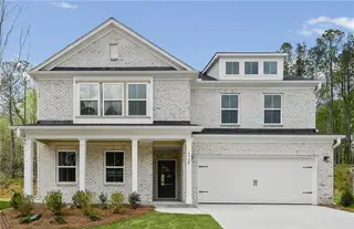 New construction  house 6090 Marigold Wy, Atlanta, GA 30349 plan Mitchell - image