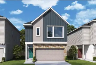 New construction Condo house 5714 Forks Rd, Austin, TX 78747 plan The Dane - image