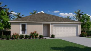 New construction  house 886 Hudson Valley Dr, Poinciana, FL 34759 plan Fishtail - image