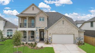 New construction Single-Family house 5322 Paradise Cove Lane, Katy, TX 77493 Aubrey Homeplan- photo