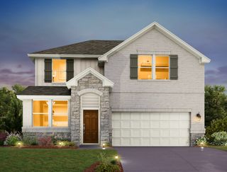 New construction Single-Family house 139 Prairie Falls Drive, Hutto, TX 78634 Cassidy Homeplan- photo