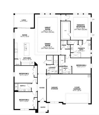 New construction Single-Family house 2703 Ravencliffe Ter, Oviedo, FL 32765 Corina Xl- photo