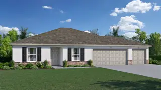 New construction Single-Family house 2286 Rio Cir, Spring Hill, FL 34608 plan Alexander - image