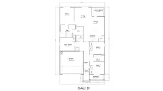 New construction Single-Family house 109 Argonne Dr, Crawfordville, FL 32327 plan Cali - image