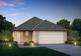 New construction Single-Family house 16815 Bristle Cone Way, Grangerland, TX 77302 Wildflower- photo