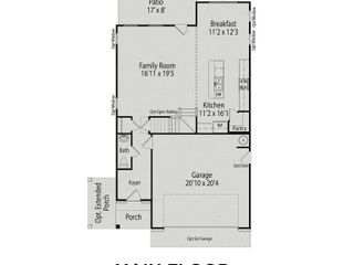 New construction Single-Family house 517 Crescent Wood Trl, Zebulon, NC 27597 plan The Grace A - image