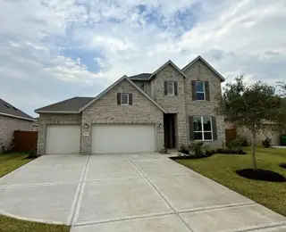 New construction Single-Family house 32126 Sweet Pea Meadows Dr, Hockley, TX 77447 plan Westchase - image
