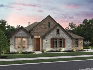 New construction Single-Family house 10891 Chestnut Warbler, New Braunfels, TX 78132 plan Alexander II - image
