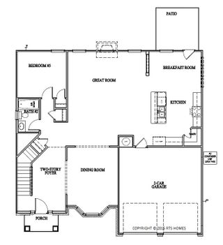 New construction Single-Family house 137 Honeycomb Loop SE, Allenhurst, GA 31301 plan The Screven - image