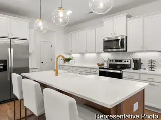 New construction  house 189 N District Ave, Clayton, NC 27527 plan Advent TH - image