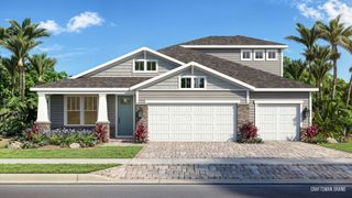 New construction Single-Family house 6438 Sparkling Stream Trl, Jacksonville, FL 32234 plan Oleander - image