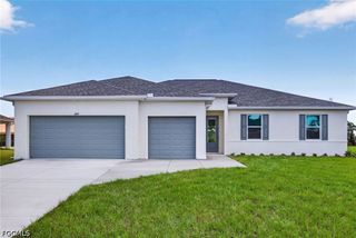 New construction house 2819 Nw 23Rd Ave, Cape Coral, FL 33993 plan The Bluewater Cove - image