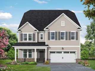 New construction Single-Family house 804 Dragonfly Pond Wy, Wake Forest, NC 27587 plan The Aspen - image