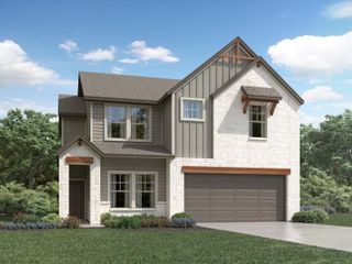 New construction Single-Family house 112 Boondoggle Rdg, Cedar Creek, TX 78612 The Channing (850)- photo