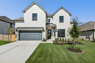 New construction Single-Family house 1520 Rodeo Ridge Dr, Georgetown, TX 78628 plan The Preston IX - image