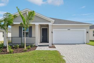 New construction Single-Family house 8984 Dahlia Circle, Port Saint Lucie, FL 34987 - photo