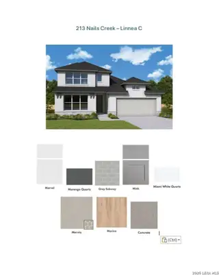 New construction Single-Family house 213 Nails Crk, Castroville, TX 78009 plan The Linnea - image