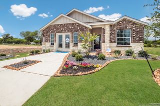 New construction Single-Family house 5943 Geronimo Vista, Seguin, TX 78155 Thayer- photo