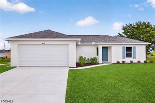 New construction  house 2809 Nw 5Th Pl, Cape Coral, FL 33993 plan The Seabreeze Cove - image