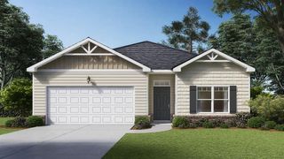 New construction Single-Family house 570 Great Salt Ln, Hoschton, GA 30548 plan Cali - image