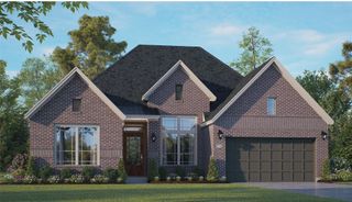 New construction house 6110 Monticello Dr, Manvel, TX 77578 plan Lakeway – 60′ Lot - image