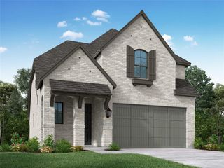 New construction Single-Family house 1600 Whispering Meadow Drive, Van Alstyne, TX 75495 Lyndhurst Plan- photo