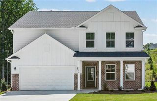 New construction Single-Family house 728 Mirror Lake Pkwy, Villa Rica, GA 30180 plan Hampton - image