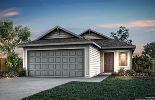 New construction Single-Family house 1540 Gentle Vw, New Braunfels, TX 78130 plan Livingston - image
