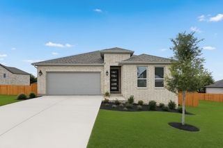 New construction Single-Family house 121 Amber Oak Ln, Georgetown, TX 78628 plan Chambray - image