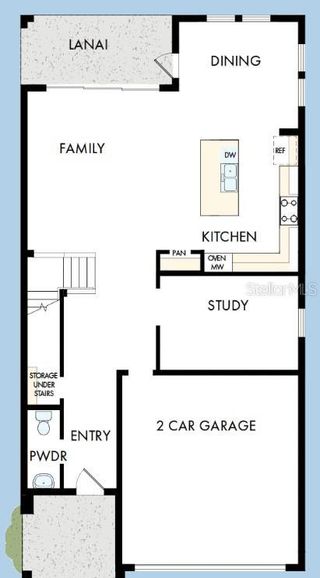 New construction Single-Family house 3429 Yellow Cassia Dr, Wesley Chapel, FL 33543 plan The Westcliff - image