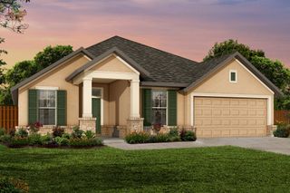 New construction Single-Family house 1328 Lone Deer, New Braunfels, TX 78132 The Fairlane- photo