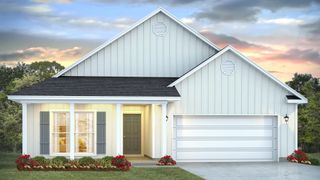 New construction Single-Family house 409 Wolcott Wy, Panama City Beach, FL 32413 plan Delray - image