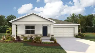 New construction  house 10411 Tucker Rd, Weeki Wachee, FL 34613 plan Lakeside - image