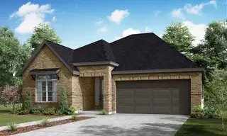 New construction Single-Family house 132 Grand Canyon Wy, Kyle, TX 78640 plan Lisbon - image