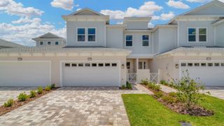 New construction Townhouse house 31902 Oyster Pier Ct, Wesley Chapel, FL 33545 plan Abaco - image