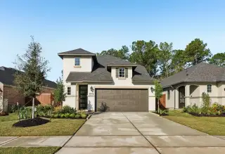 New construction Single-Family house 29941 Stony Forest Dr, Magnolia, TX 77354 plan 3049 Elevation C - image