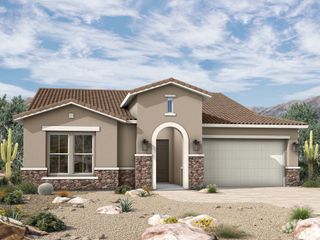 New construction Single-Family house 2842 E Picual Ave, San Tan Valley, AZ 85140 plan The Bergson - image