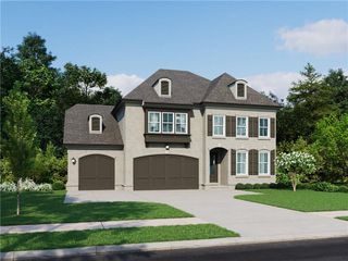 New construction Single-Family house 3070 Labrouste Cv, Johns Creek, GA 30097 plan The Mathews - image