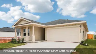 New construction  house 387 San Juan Trl, Bastrop, TX 78602 plan The Easton - image