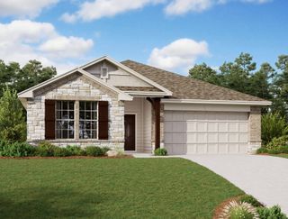 New construction Single-Family house 31721 Redbud Blossom Lane, Conroe, TX 77385 Edison Homeplan- photo