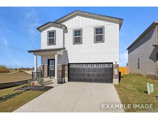 New construction Single-Family house 2522 Dry Moss Wy, San Antonio, TX 78224 plan The Trinity B - image