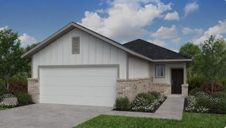 New construction house 18022 Lasso Mills Dr, Hockley, TX 77447 plan Austin - image