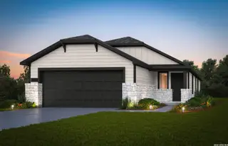 New construction Single-Family house 2987 Water Lotus, New Braunfels, TX 78130 plan Beeville - image
