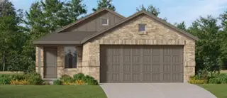 New construction Single-Family house 21630 Willow River Canyon Ln, Waller, TX 77484 plan Idlewood - image