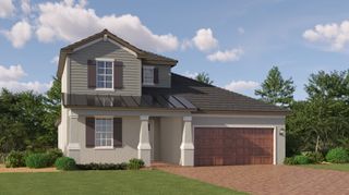 New construction Single-Family house 10279 Minnow Ray Dr, Land O' Lakes, FL 34638 plan Meridian II - image