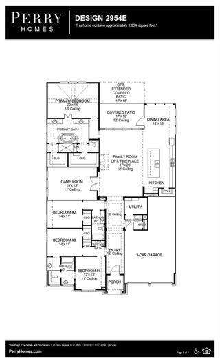 New construction house 9116 The Ravine Way, Austin, TX 78744 plan 2954E - image