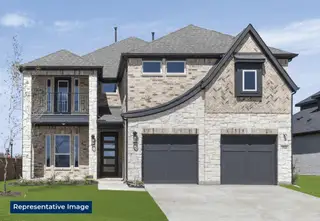 New construction Single-Family house 504 Loggia Wy, Little Elm, TX 75068 plan Columbia F - image