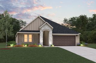New construction Single-Family house 21102 Iberian Magpie Trl, Tomball, TX 77377 plan Olympic - image